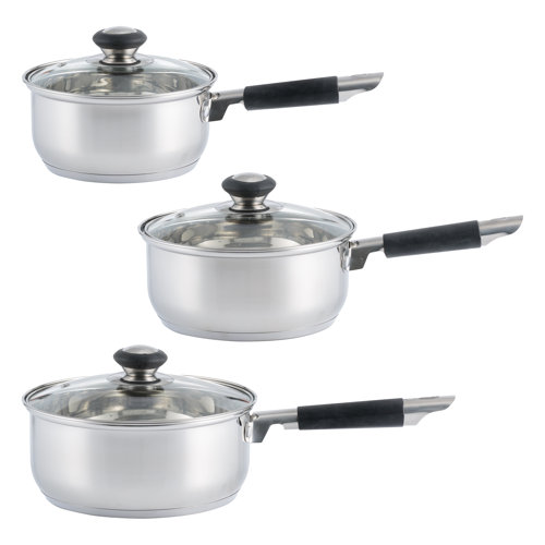 Viners Everyday 3Pc Saucepan Set & Reviews Wayfair.co.uk